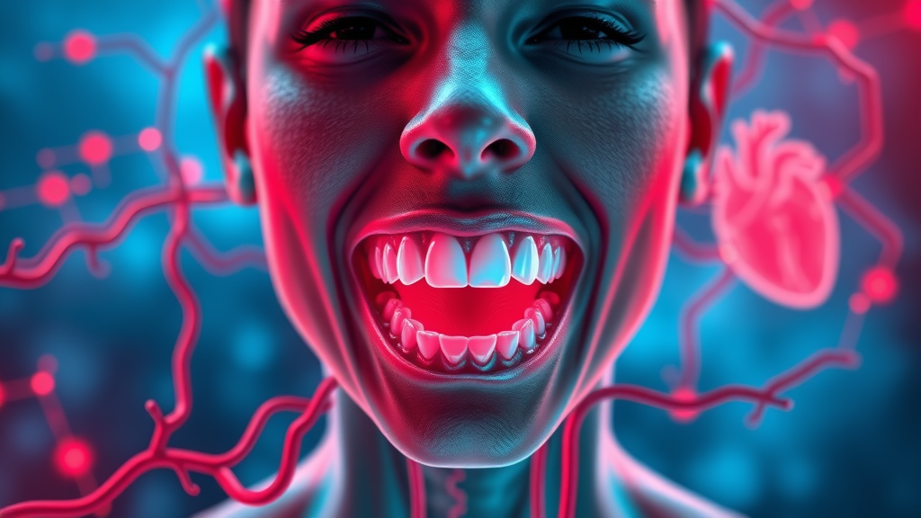 Visualization of the link between oral health and the body