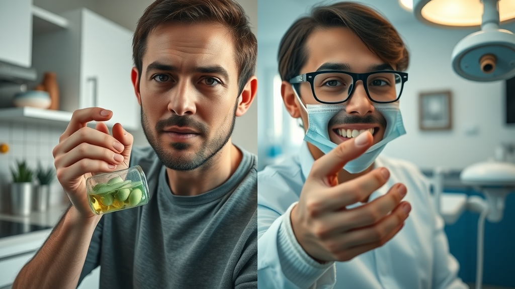 home dental remedy attempt versus professional emergency dental care | dental emergencies